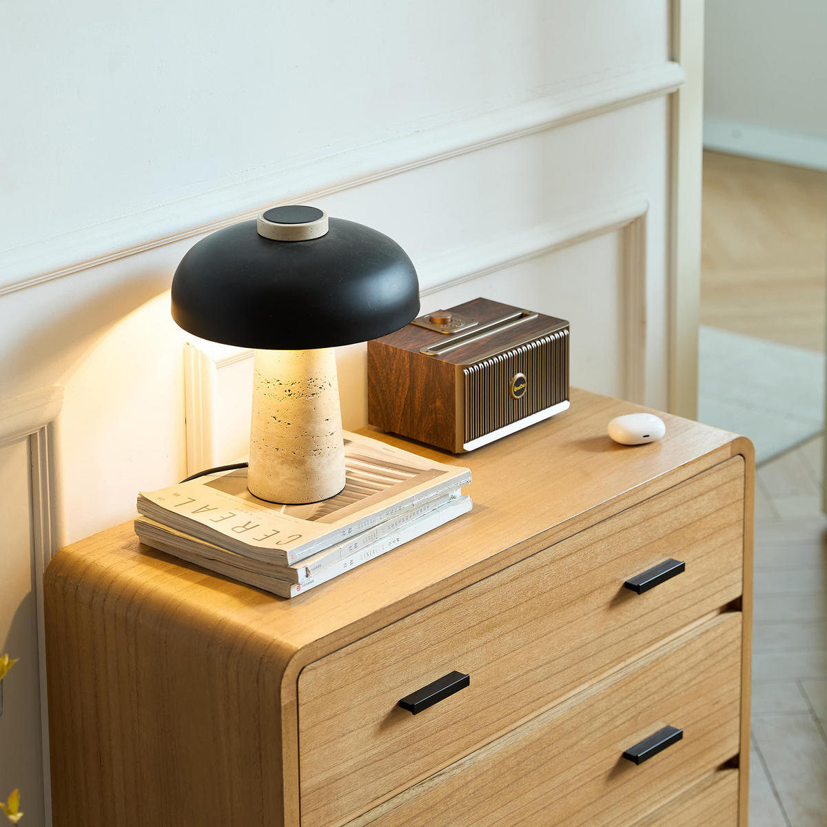 KOMMODE Rechteckig Braun 75 x 34 x 71 cm - Braun, Holz (75/71/34cm) - Nordlys