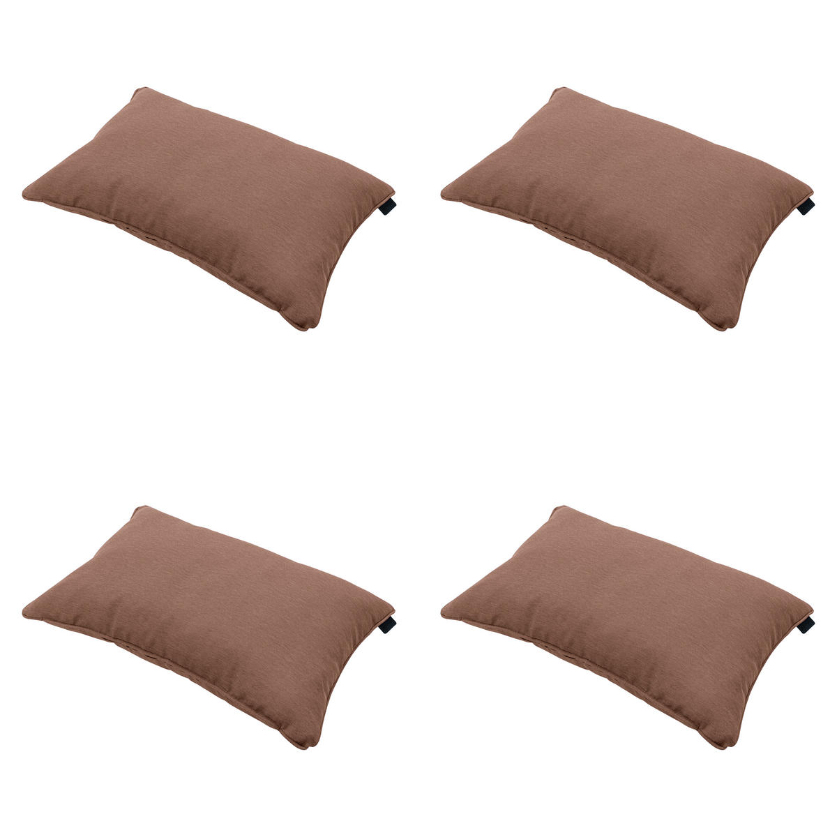 DEKORATIONSKISSEN Panama - Braun - 40/60/10 cm - 4er-Set - Braun, Textil (60/40cm) - Madison