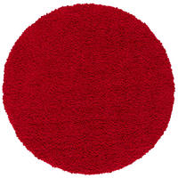 HOCHFLOR LANGFLOR TEPPICH ALOHA RUND - Rot, Textil (150/150cm) - Pergamon