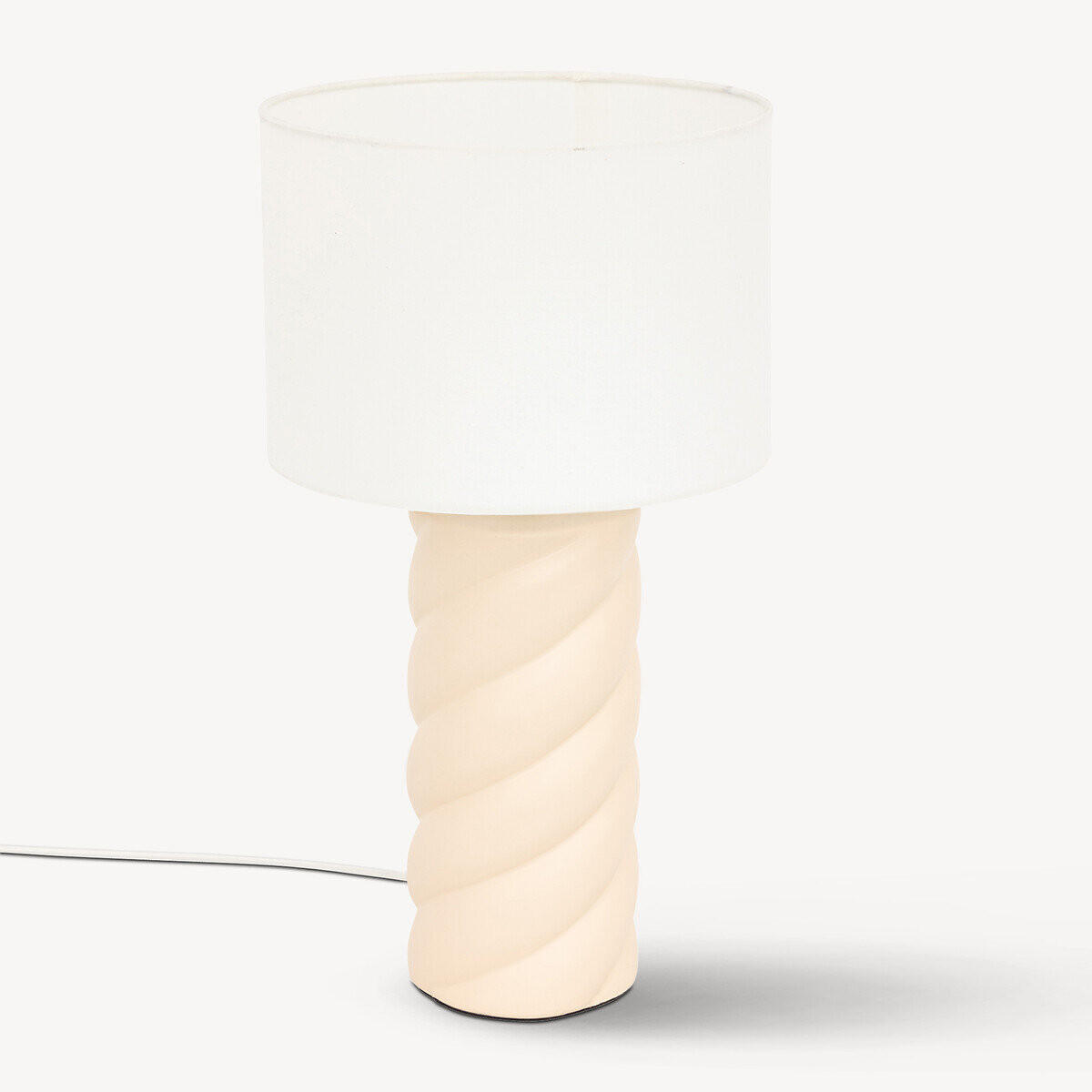 TISCHLEUCHTE Noly 44 cm - Beige, Keramik (24/24/44cm) - Atmosphera Createur d´interieur