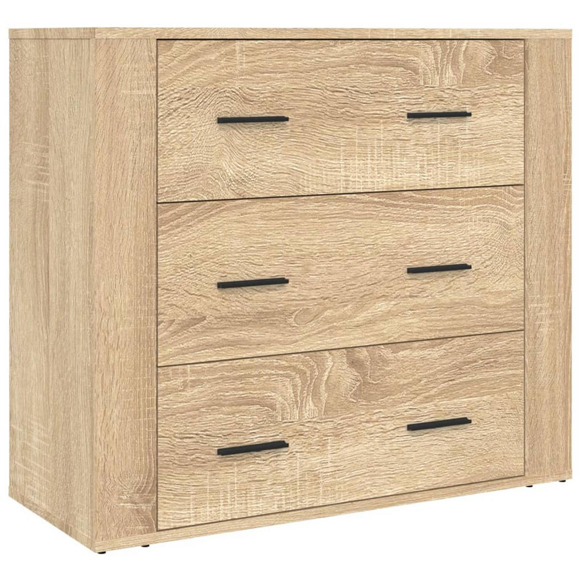 HIGHBOARD Sonoma-Eiche Holzwerkstoff - Braun, Holzwerkstoff (33/70/80cm) - vidaXL