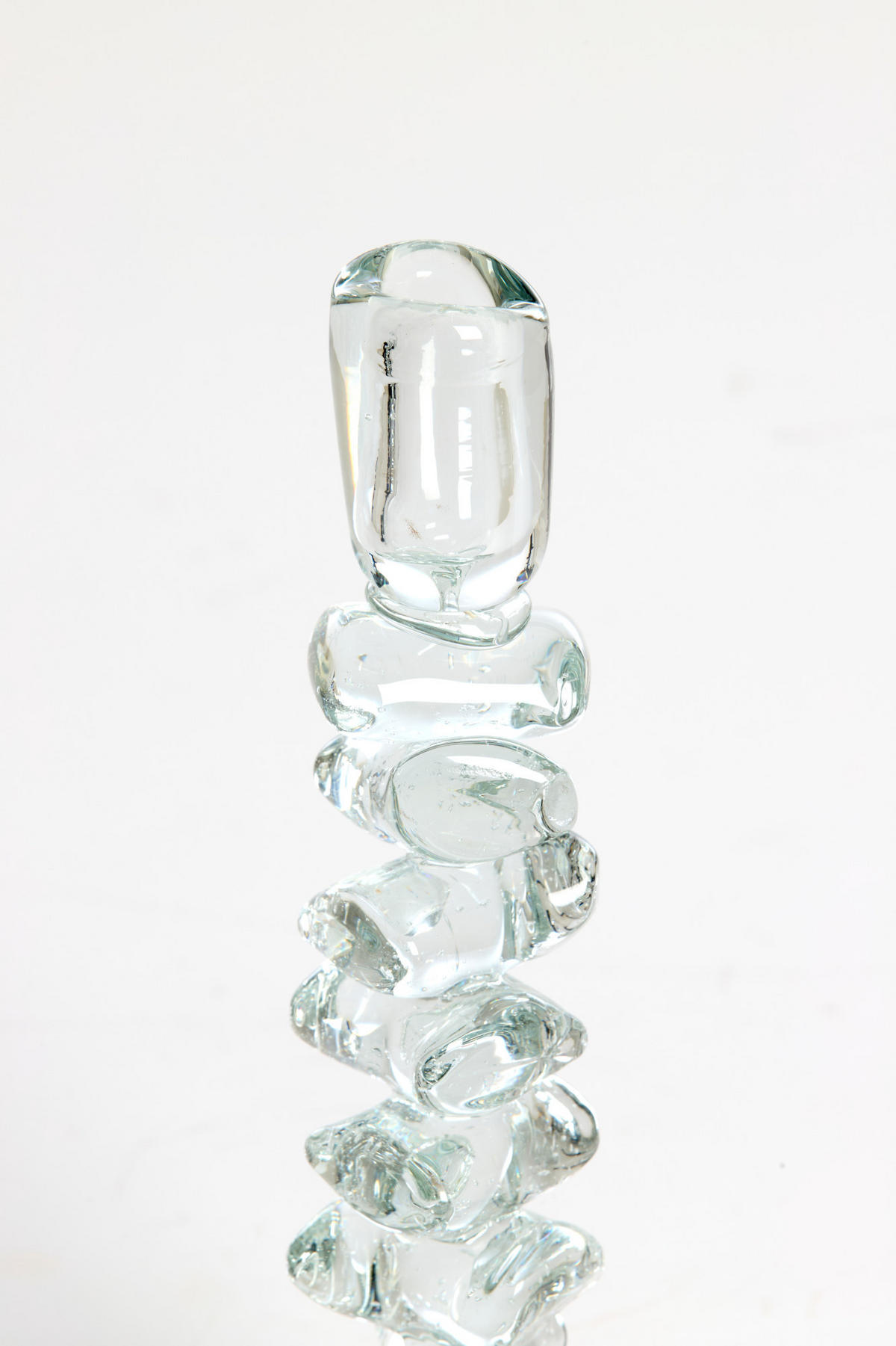 KERZENHALTER Estiva Hell Ø11/28,5 cm - Transparent, Glas (11/28.5/11cm) - Light & Living