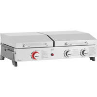 PLANCHA flamo Grau - Grau, Metall (47/25/84cm) - Habitat Garten