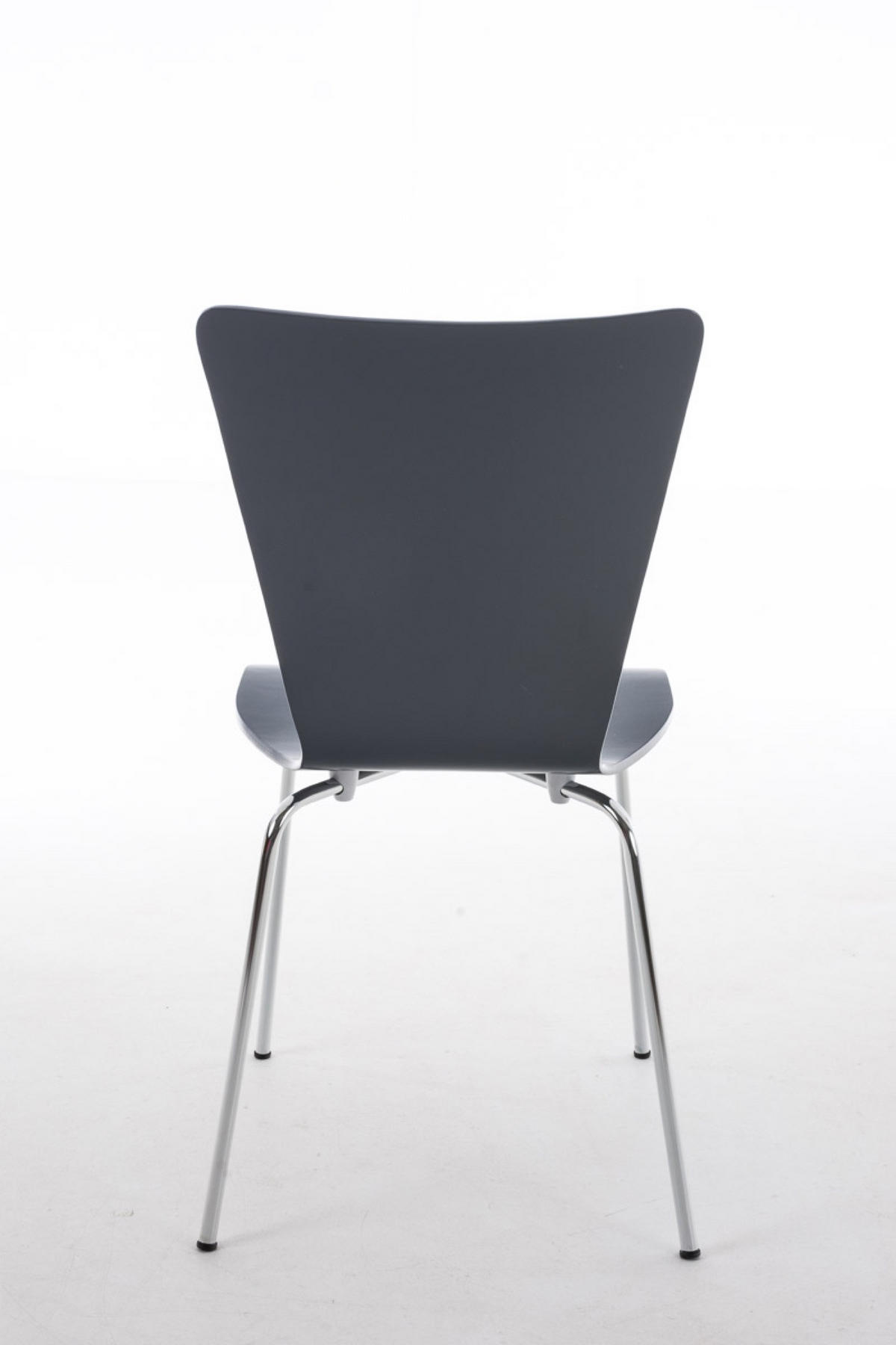 BESUCHERSTUHL Almere - 2er Set grau - Grau, Holz (43/84/50cm) - TPFLiving