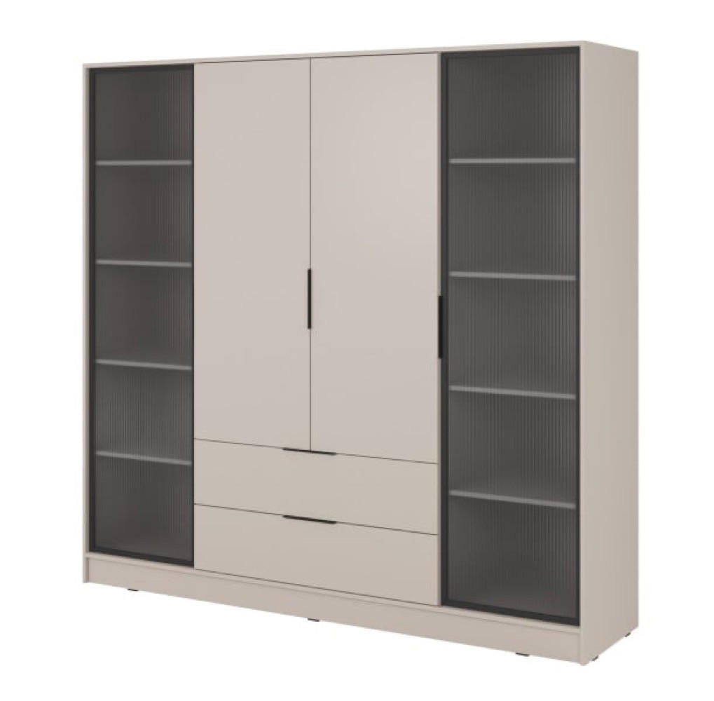 Sepro Meble Schrank Beige 206x200x51 cm