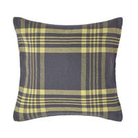 KISSENHÜLLE Schottenkaro 45/45 cm - Grau, Textil (45/45cm) - Homescapes