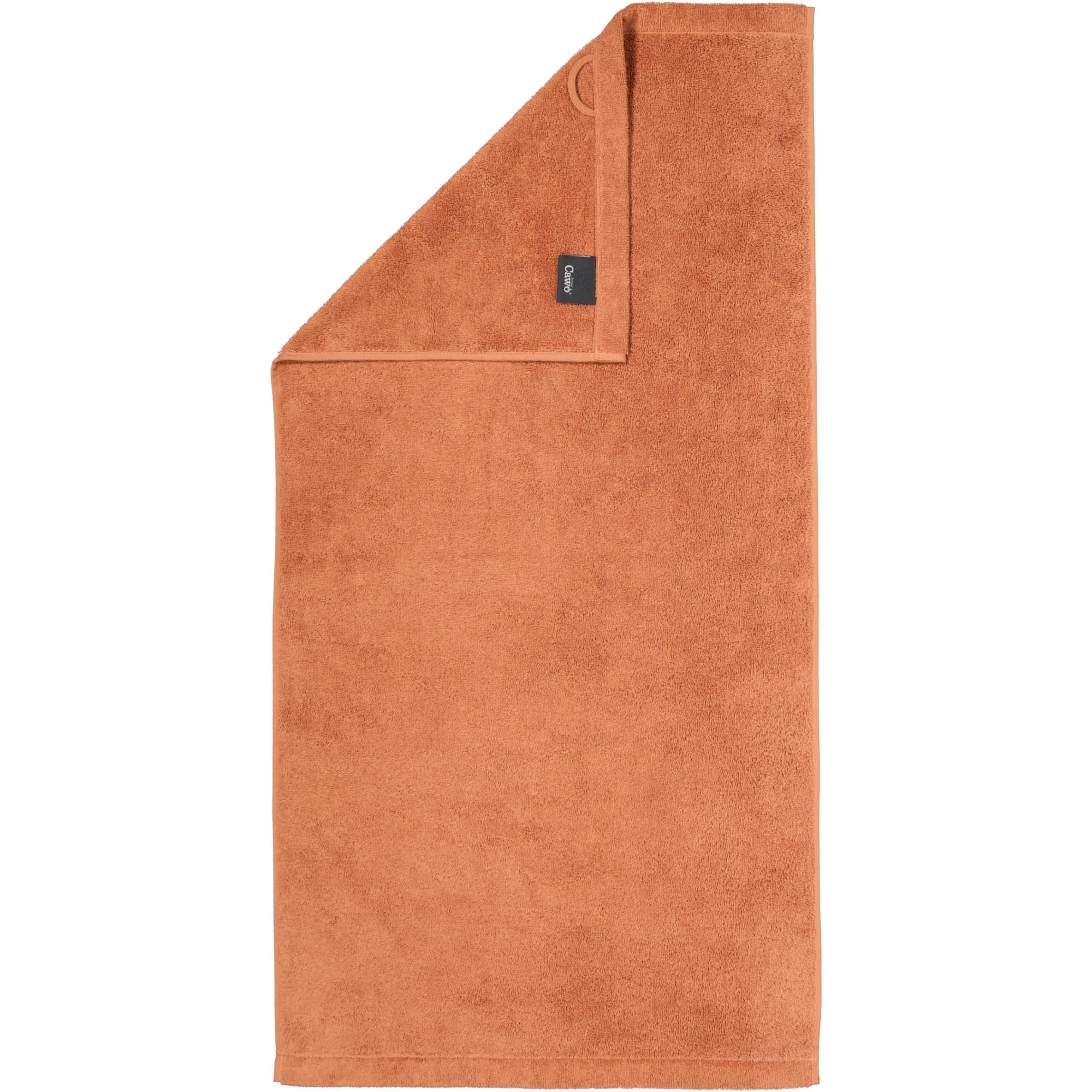 HANDTÜCHER LIFESTYLE UNI 7007 KUPFER - 384 - Orange, Textil (50/100cm) - Cawoe
