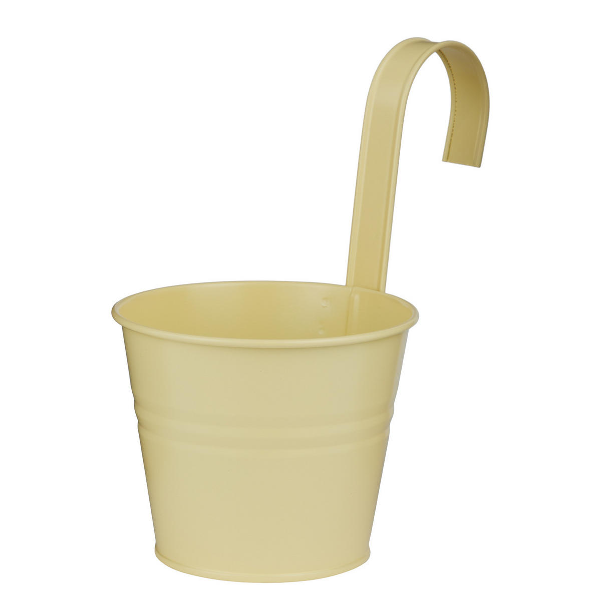 HÄNGEKASTEN (6er-Set) Zinc Ø11cm - Gelb, Metall (13cm) - Butlers