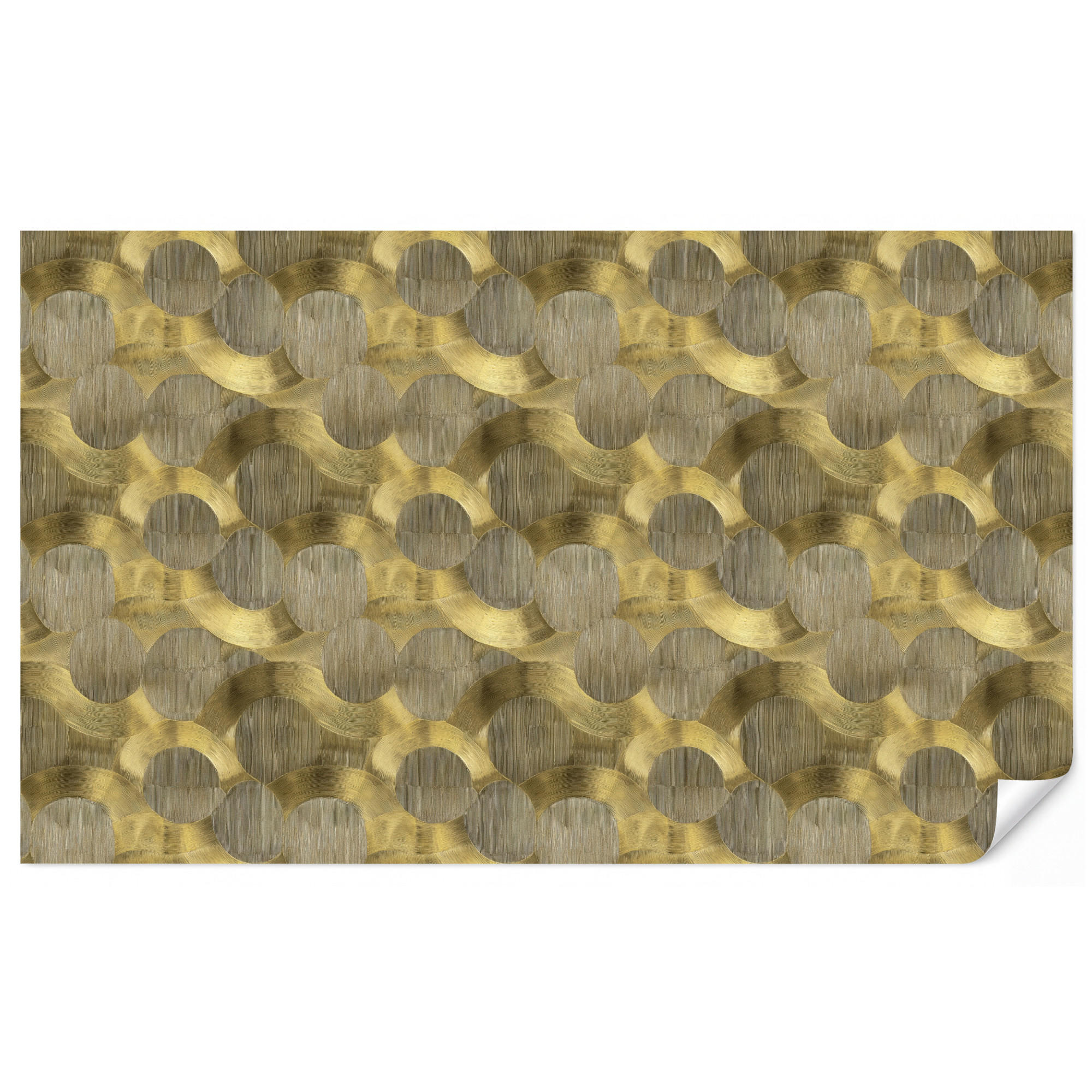 OnlyWow Tapete Gold 400x240 cm