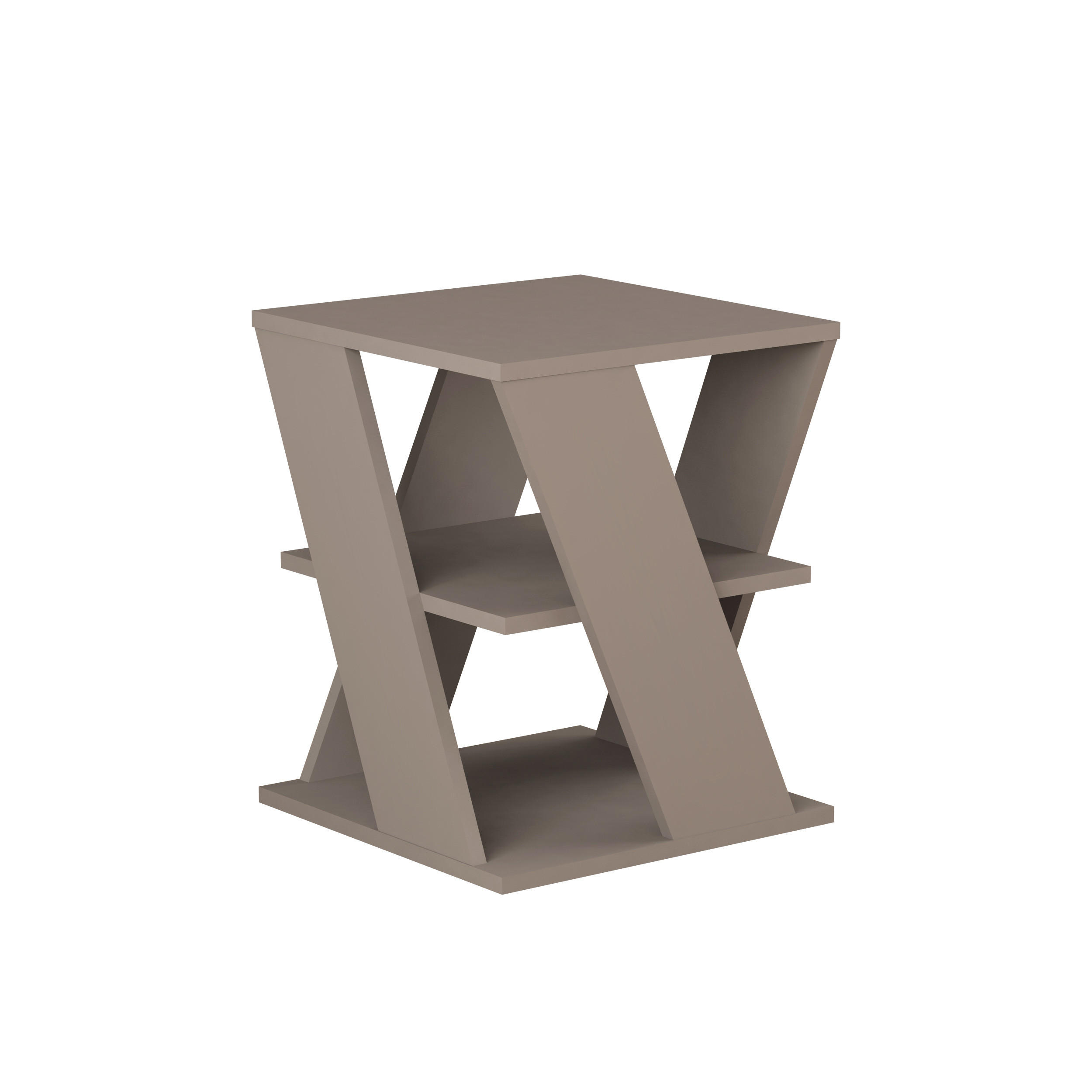 Decortie Beistelltisch Mokka 45x55x45 cm
