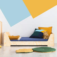 POSTEL 90/190 Albane Přírodní dřevo - hnědá, dřevo (90/190cm) - Petits-meubles