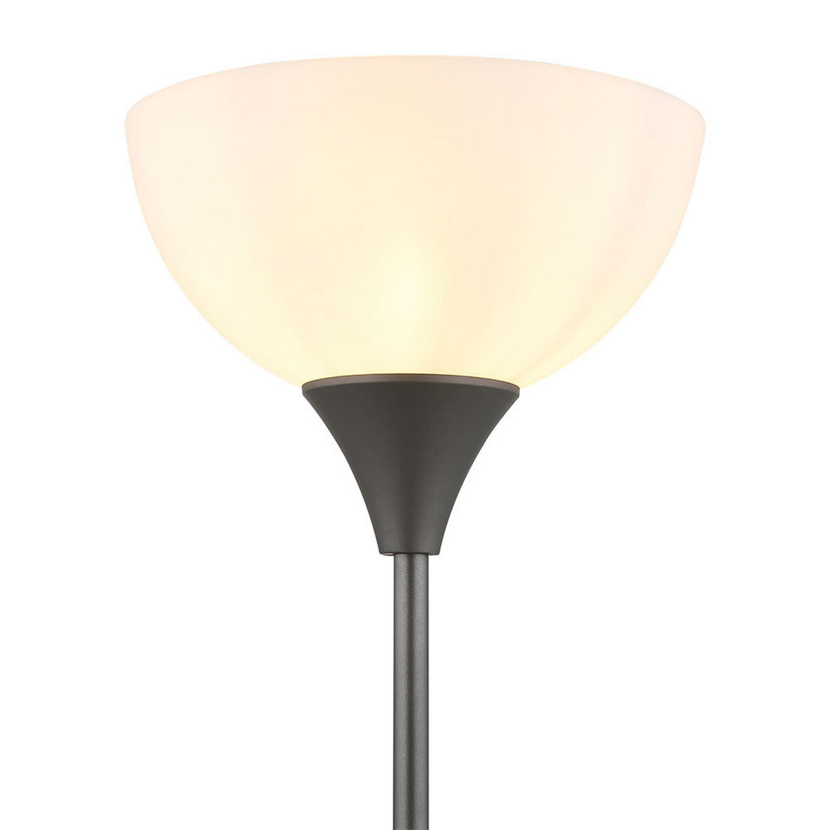 STEHLEUCHTE WILBUR Metall titanfarben matt - Anthrazit, Metall (25/25/150cm) - Globo Lighting