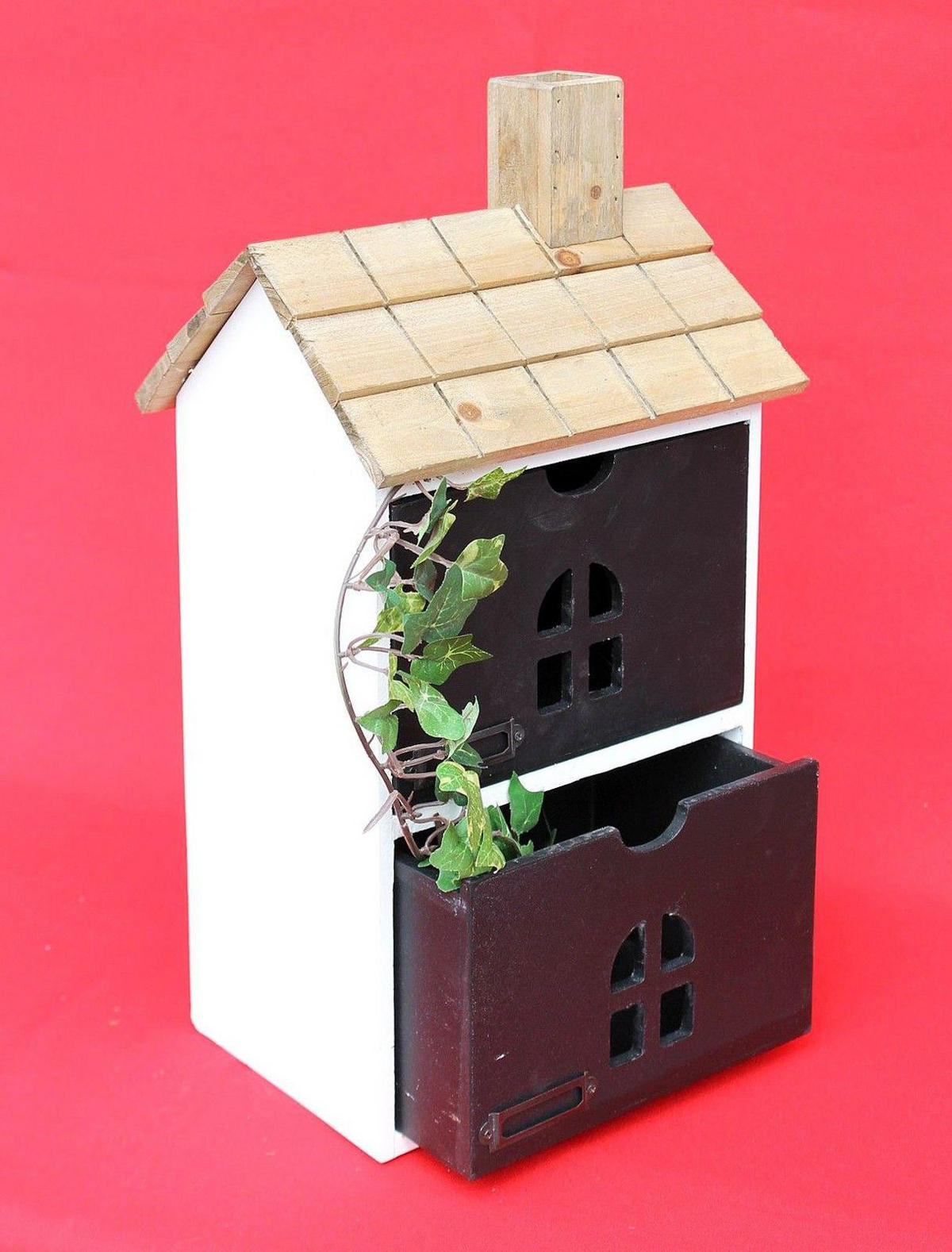 MINIKOMMODE Holz 22/17/43 cm - Weiß, Holz (22/43/17cm) - DanDiBo