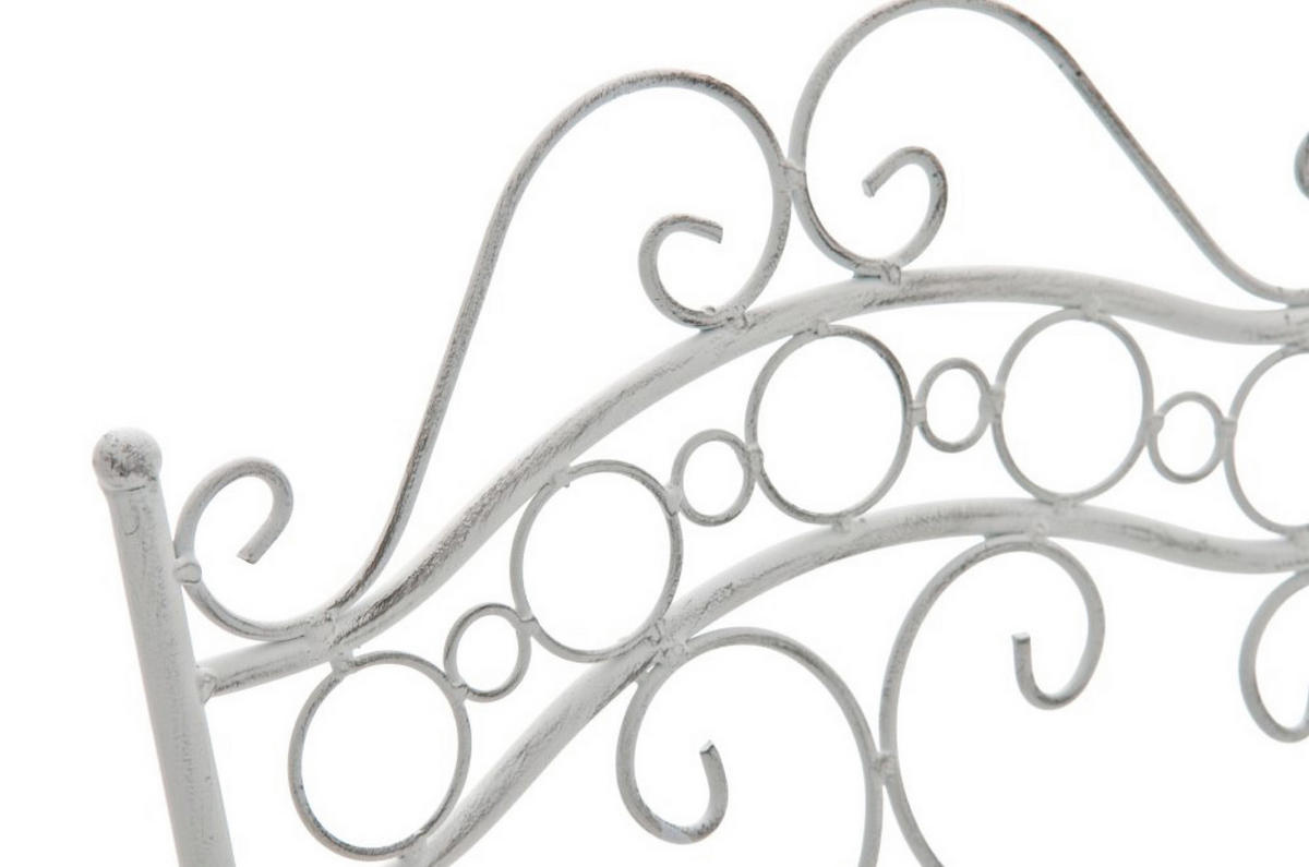 GARTENSTUHL Indi antik weiß - Weiß, Metall (40/92/50cm) - TPFGarden