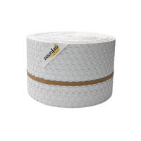 SICHTSCHUTZSTREIFEN Rattan PE für Doppelstabmatten Weiß 26m - Weiß, Kunststoff (2600/19cm) - ZAUN|ZU