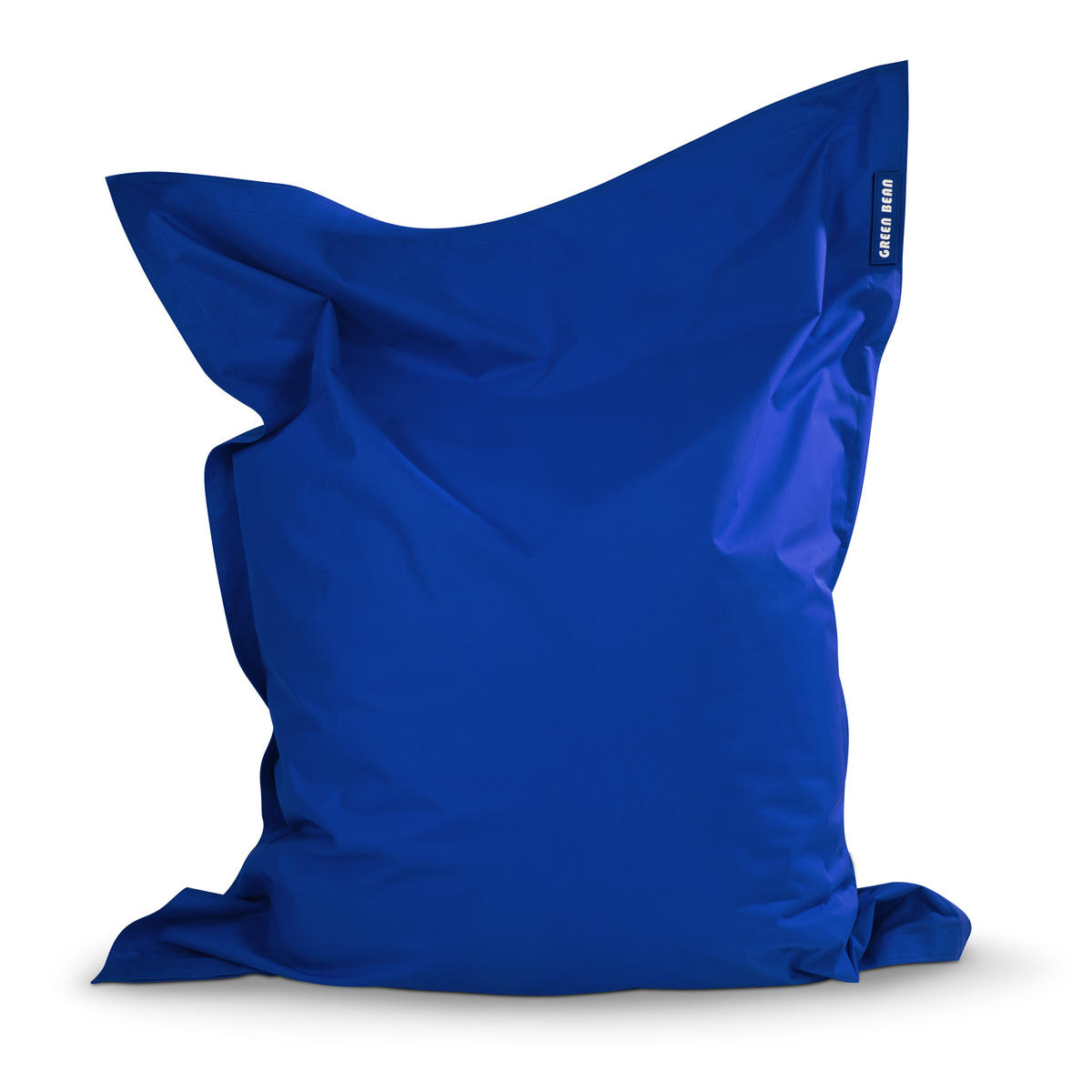 SITZSACK XL "Square" 120x160cm - 270 L - Blau, Textil (120/25/160cm) - Green Bean