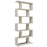 BÜCHERREGAL CR3-SLIM Kaschmir 80/25/190 cm - Kaschmir, Holzwerkstoff (80/190/25cm)