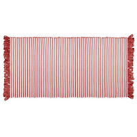HANDGEWEBTER Läufer 60x120 cm Marsala - Altrosa, Naturmaterialien/Textil (60/120cm) - Lashuma