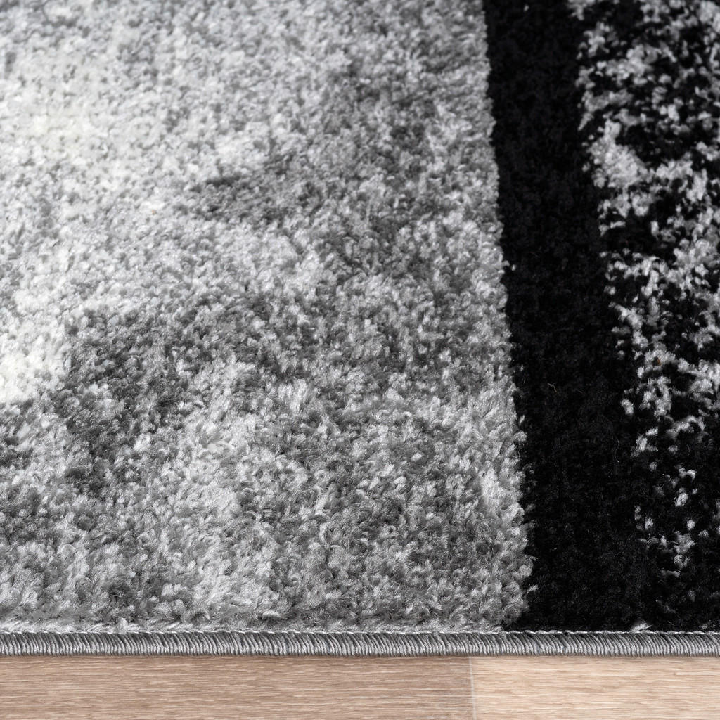 Thumbnail - Paco Home Kurzflorteppich, Grau, Textil, Rechteckig, 160x230 cm, strapazierfähig, für Fußbodenheizung geeignet, Teppiche...