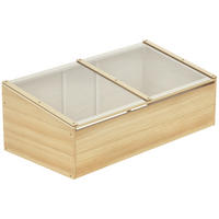 GEWÄCHSHAUS DE-05732 Holz, mit PC-Platte Natur - Naturfarben, Holz/Kunststoff (50/35/100cm) - ComfortXL