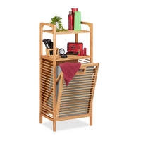 BADREGAL - Multicolor, Holz/Holzwerkstoff (40/95/30cm) - Relaxdays