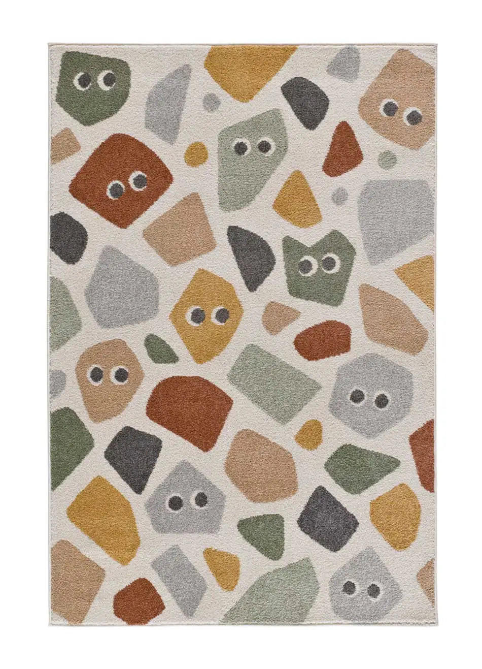 KINDERTEPPICH Mehrfarbig Beats 120/170 cm - Multicolor, Naturmaterialien/Textil (120/170cm) - Atticgo
