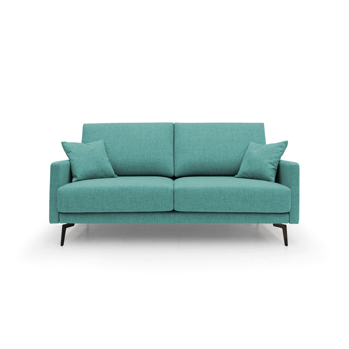 LINEARSOFA Saturno - Grün, Textil (180/94/90cm) - Divani.store