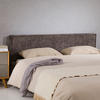 KOPFTEIL ELOWA 160X190 CM - Grau, Textil (161/59/6cm) - IDIMEX