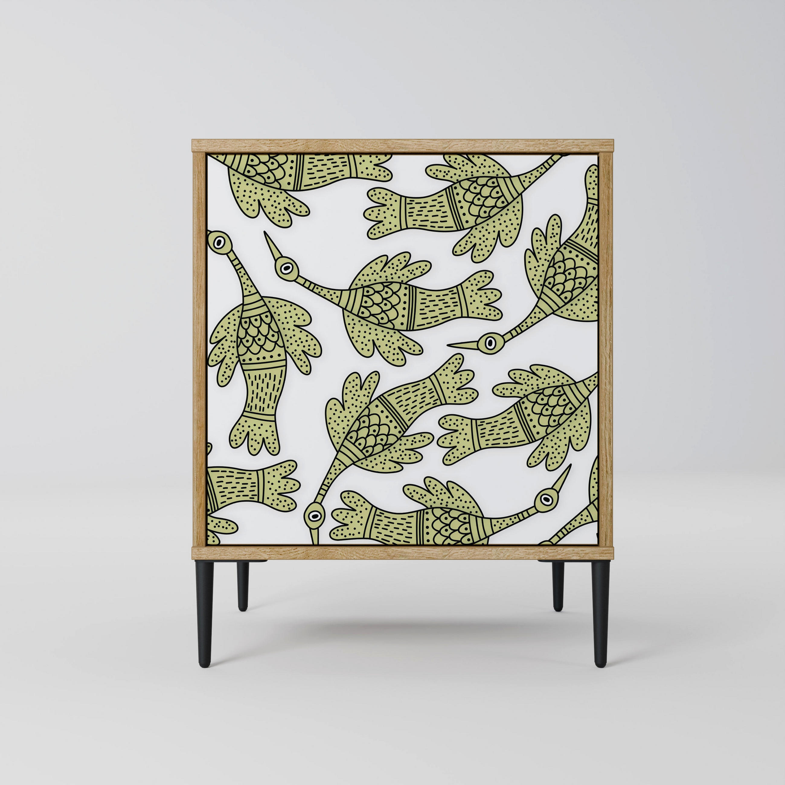 SpaceRebels Sideboard Eiche 57.5x72.5x42 cm