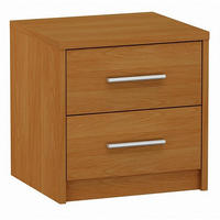 NACHTTISCH 2S Erle 40/35/41 cm - Erlefarben, Holzwerkstoff (40/41/35cm) - Matkam Möbel