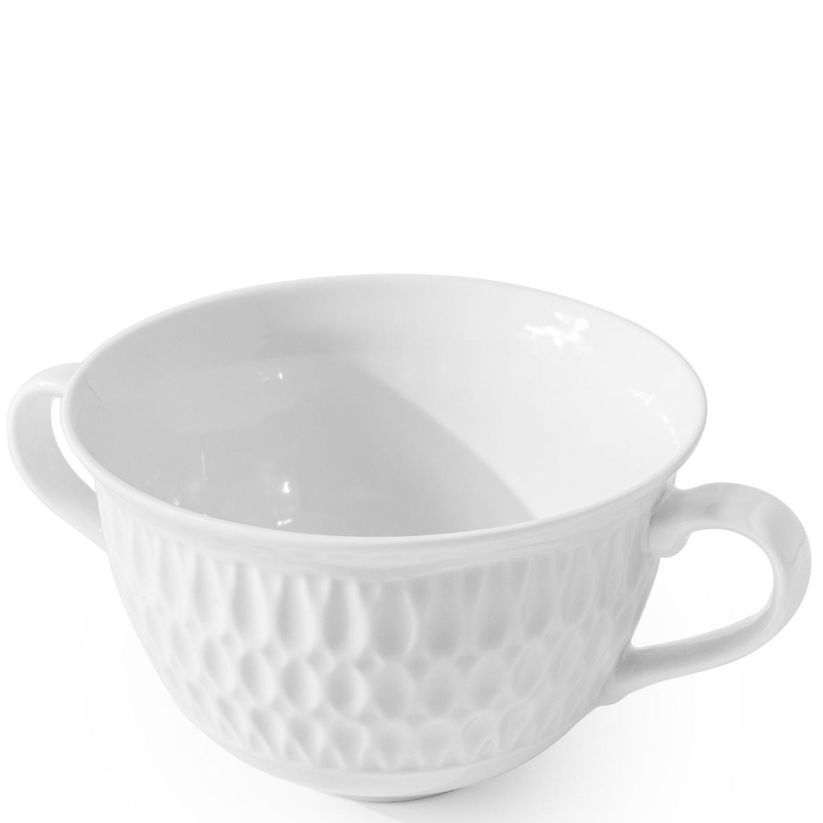 SUPPENSCHALE CMIELOW SOFIA 6-tlg aus Porzellan - Weiß, Keramik - KONSIMO®
