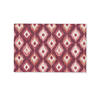 FUSSMATTE Diamantformen - Rosa - Muster - Textur 90x60 cm - Beere, Kunststoff (90/0.4cm) - MuchoWow