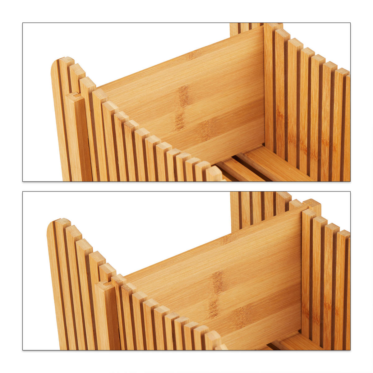 BROTSCHNEIDEHILFE - Hellbraun, Holz (23.5/31.5cm) - Relaxdays