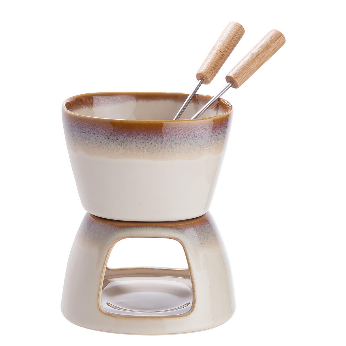 SCHOKOLADEN-FONDUE Au Chocolat - Beige, Keramik (11/13cm) - Butlers