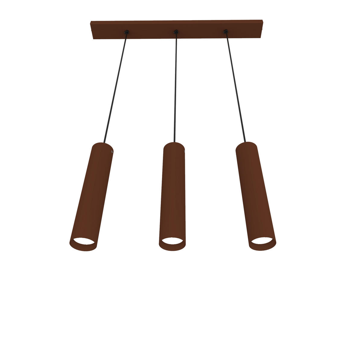 HÄNGELEUCHTE - Dunkelbraun, Metall (6/70/30cm) - Lumicom