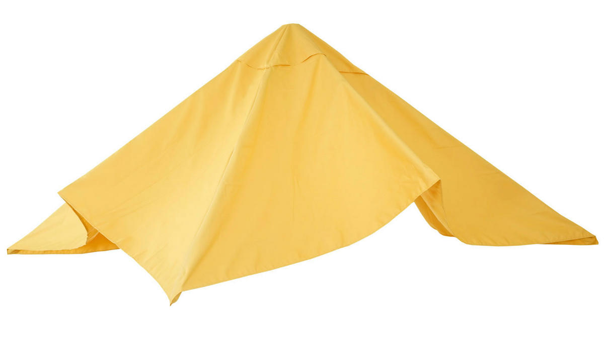 ERSATZ-BEZUG FÜR SCHIRM Gelb - Gelb, Textil (295/395cm) - MCW