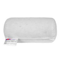 NACKENROLLE Füllkissen – Entenfedern, 30/18 cm - Weiß, Textil (18/30cm) - Homescapes