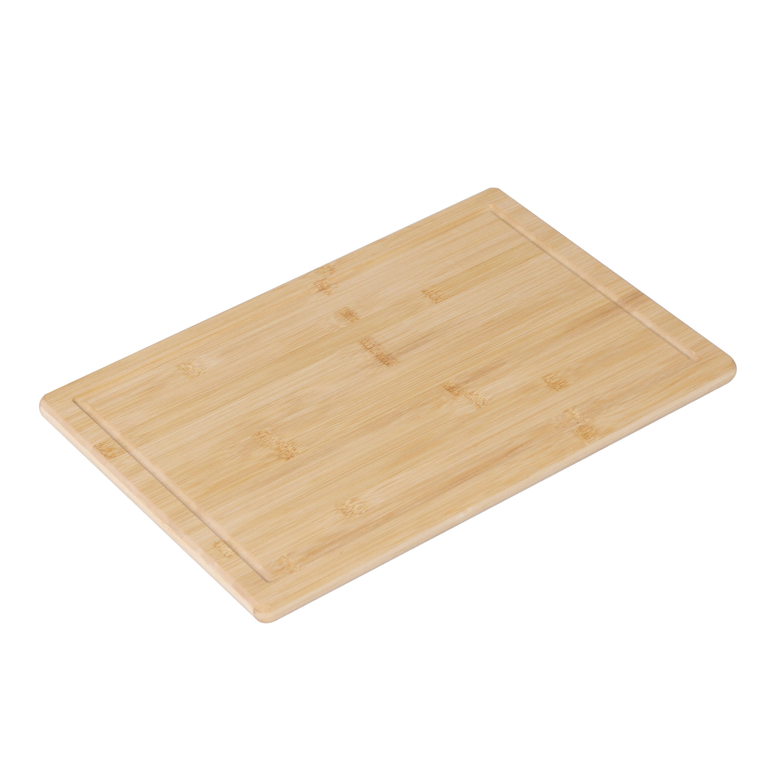 SCHNEIDEBRETT - Hellbraun, Holz/Kunststoff (38/25cm) - Relaxdays