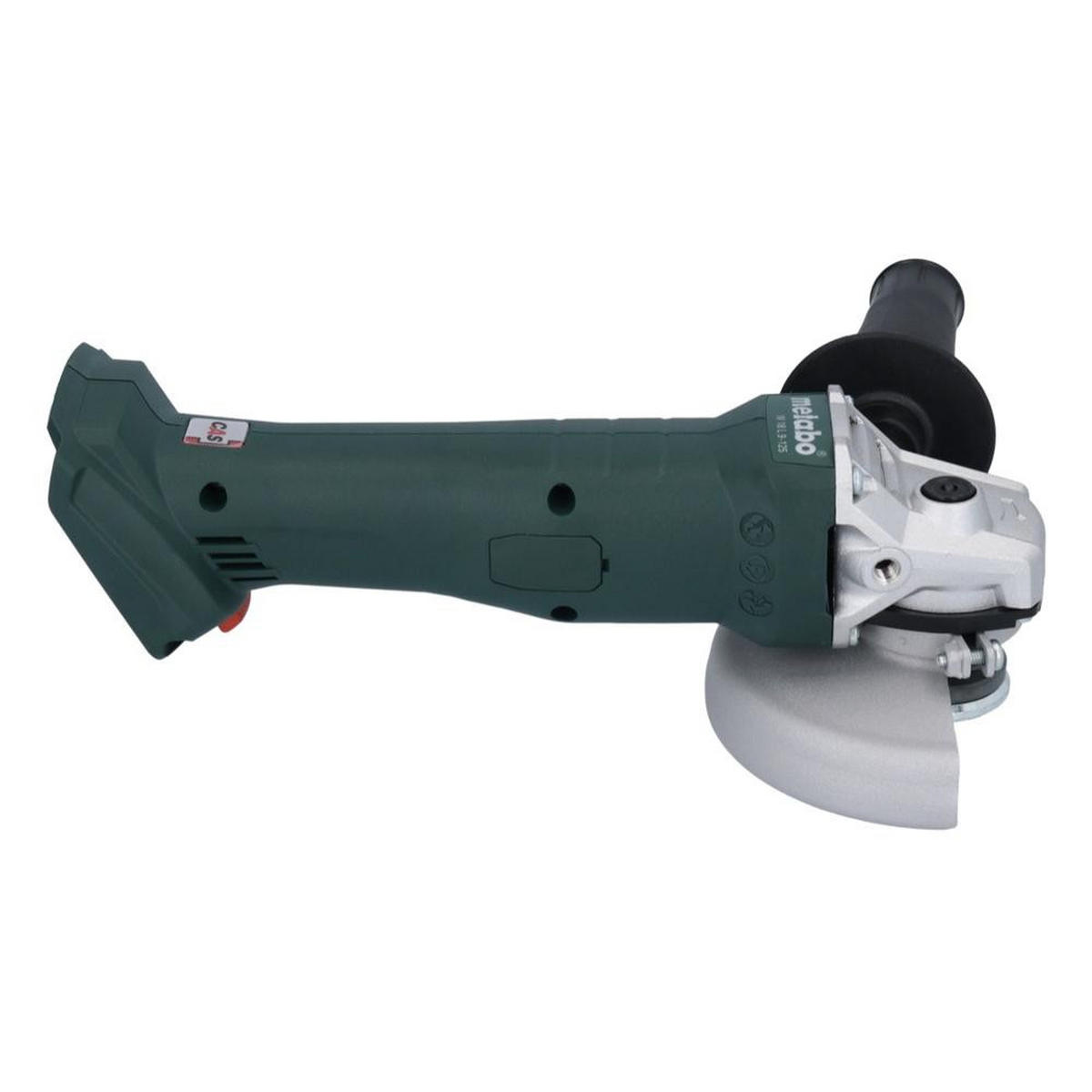 METABO W 18 L 9-125 Akku Winkelschleifer 18 V 125 mm + metaBOX ( 602247840 ) - ohne Akku, ohne Ladegerät - Multicolor, Kunststoff (356/318/130cm) - Metabo