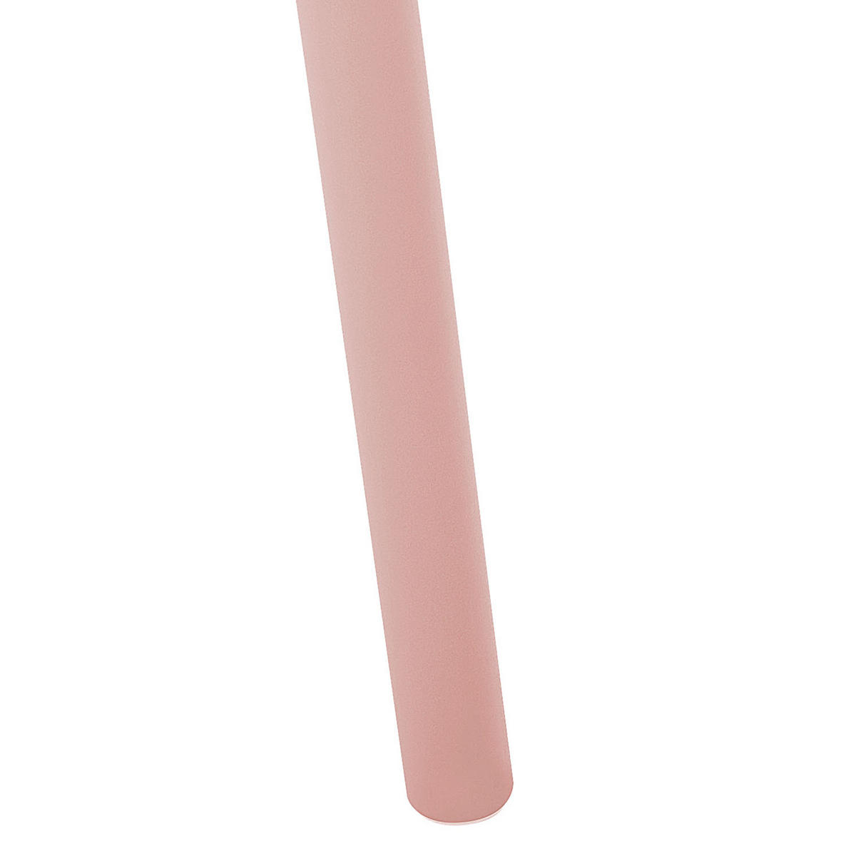 GARTENSTÜHLE 4er-Set Kunststoff rosa Ostia - Pink, Kunststoff (46/83/51cm) - Beliani