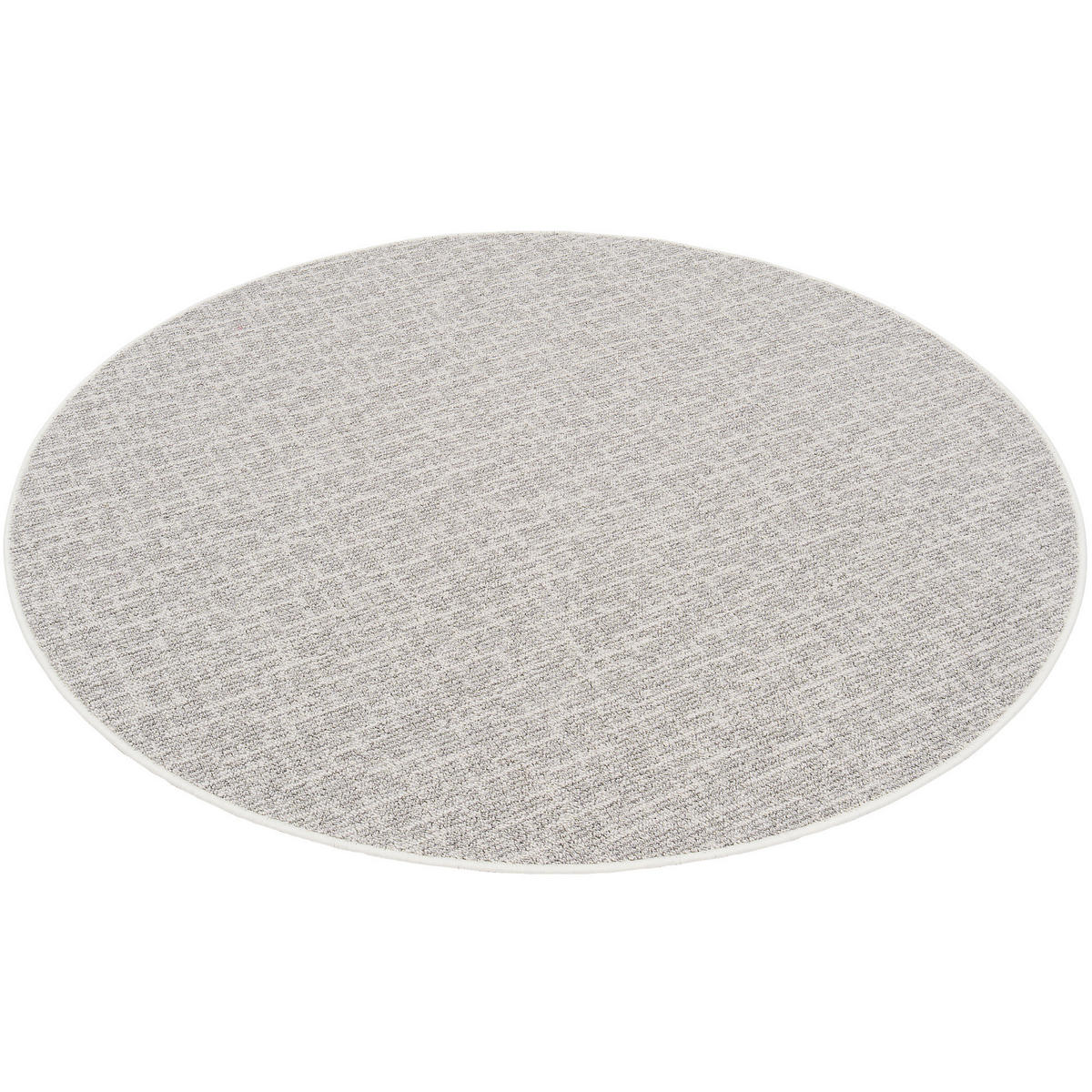 SCHLINGEN DESIGNER TEPPICH NIVA RUND - Creme, Textil (160/160cm) - Snapstyle