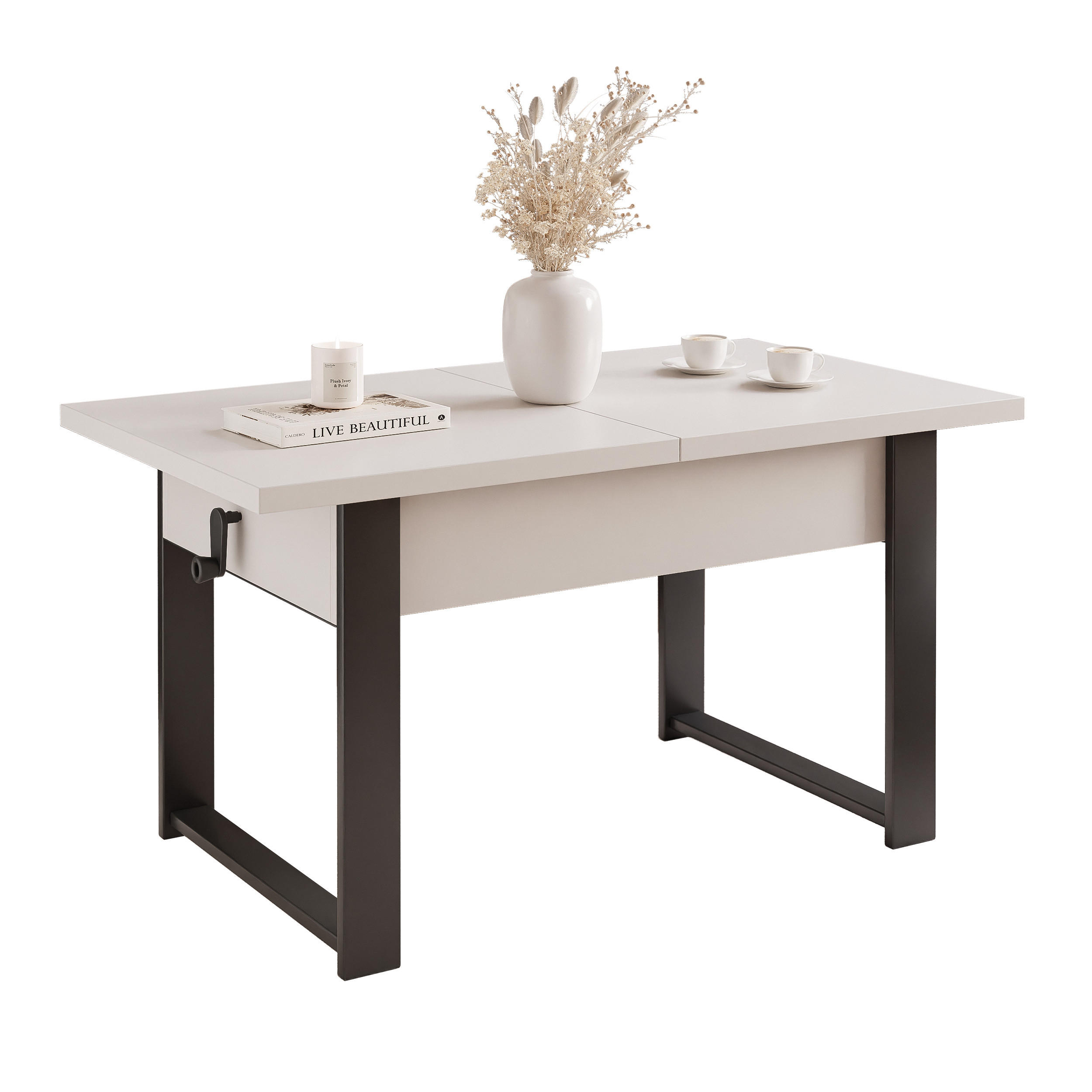 Idohome Couchtisch Kaschmir 120x63.5x67 cm
