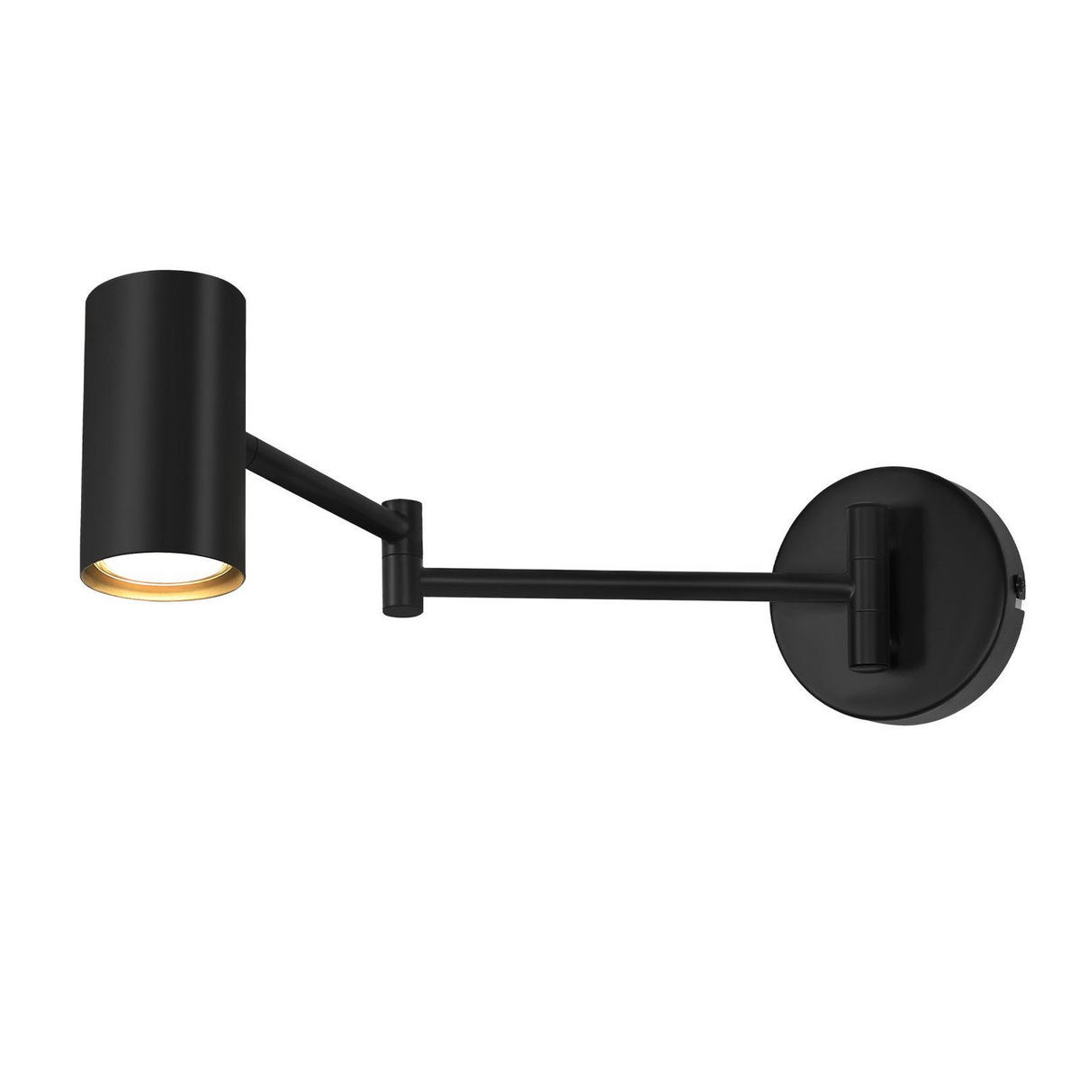 WANDLEUCHTE Gabriele - Schwarz, Metall (10/11/50cm) - Nettlife