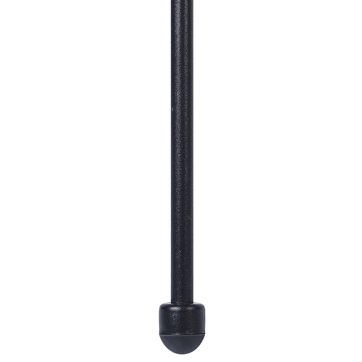 GARTENBANK Rattan schwarz 114 cm Acapulco - Schwarz, Kunststoff (114/88/78cm) - Beliani
