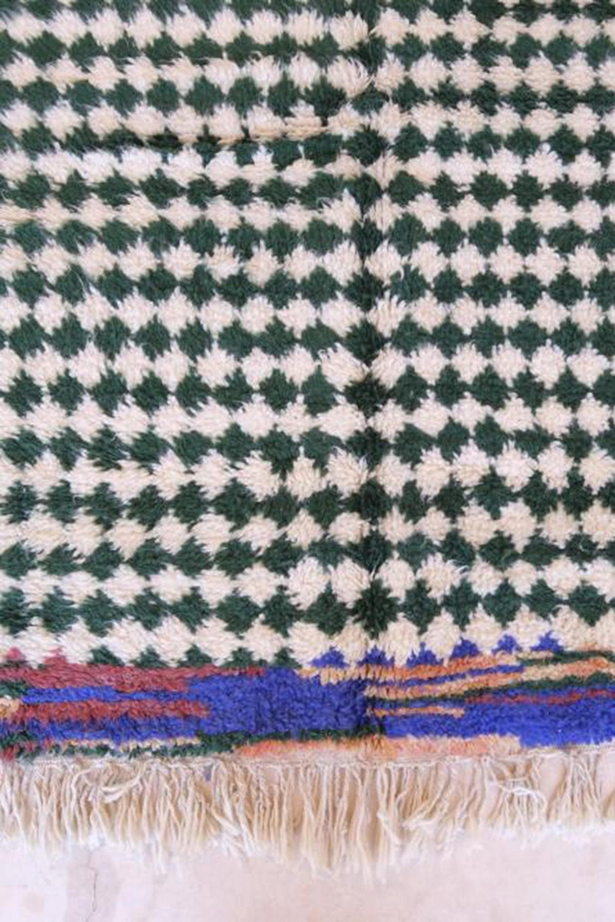 BERBERTEPPICH aus Marokko aus reiner Wolle mehrfarbig - Multicolor, Naturmaterialien (158/183cm) - AFK Living