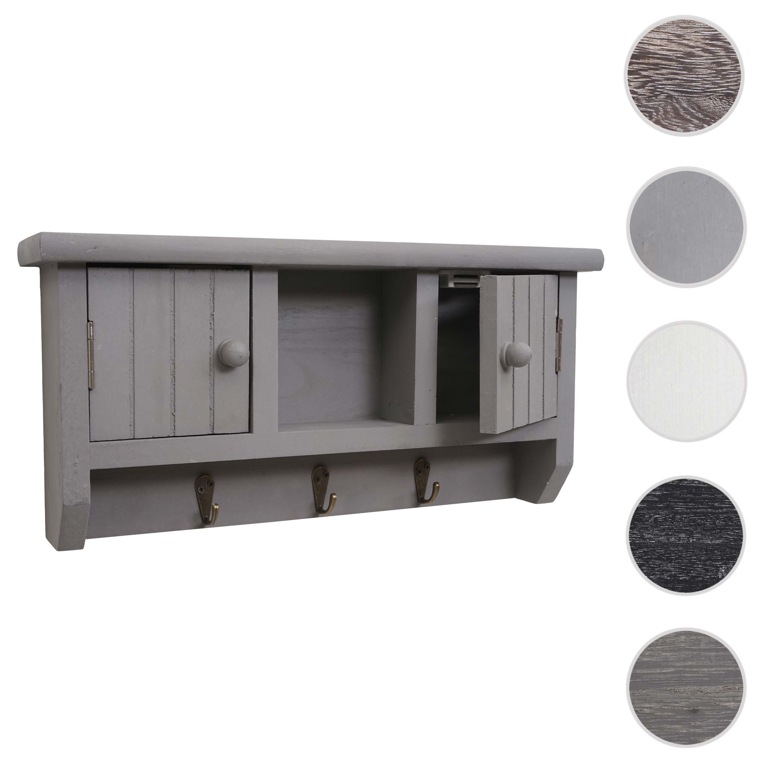 Thumbnail - MCW Schlüsselbrett, Anthrazit, Holz, 40x19x8 cm, Garderobe, Schlüsselboards & -kästen