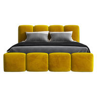 POLSTERBETT DONA 160x200 Goldfarben - Goldfarben, Textil (160/200cm) - A&J MöbelLand