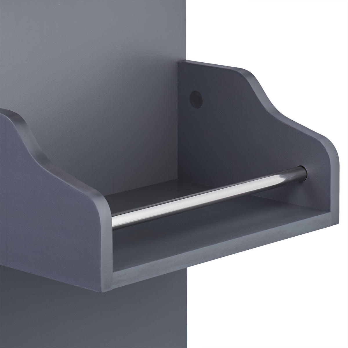 KÜCHENWAGEN - Anthrazit, Holzwerkstoff/Metall (114.5/90/39.5cm) - Relaxdays