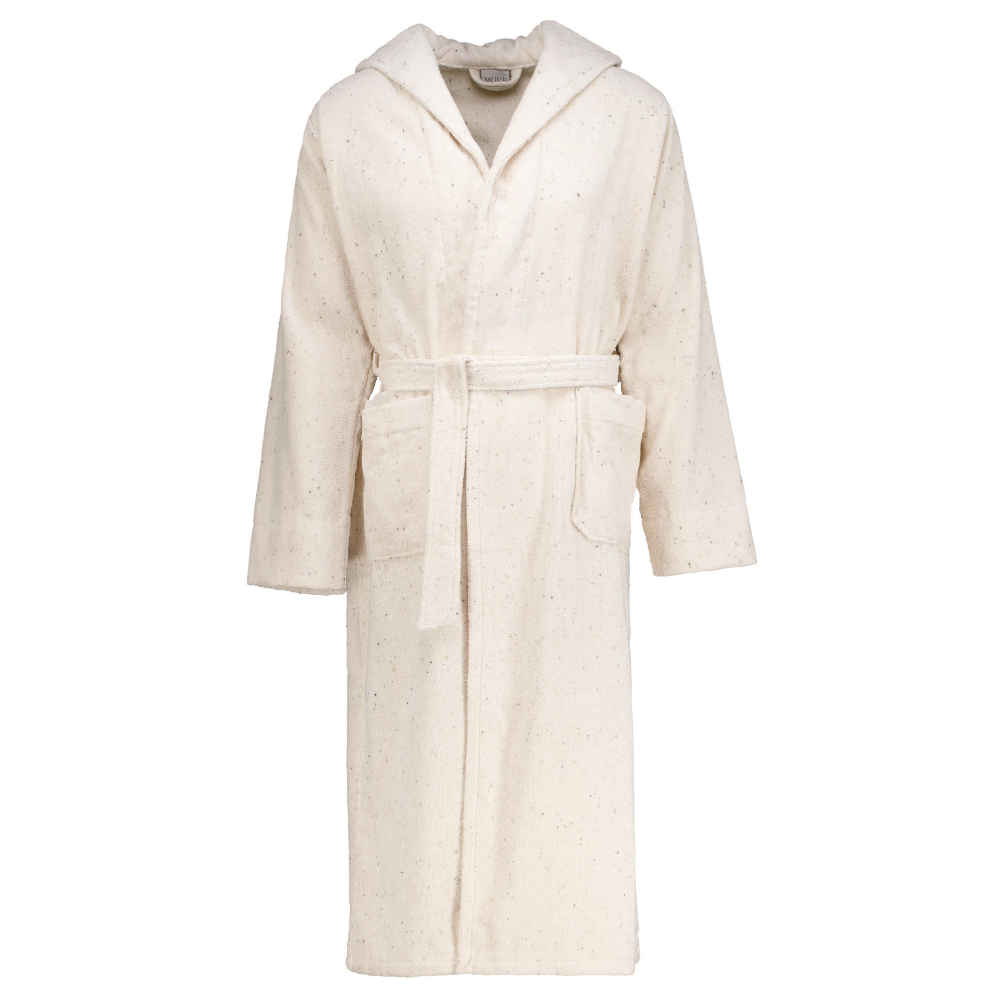 BADEMANTEL UNISEX KAPUZE CALM ESSENCE NATUR - 869 - Beige, Textil (Snull) - MÖVE