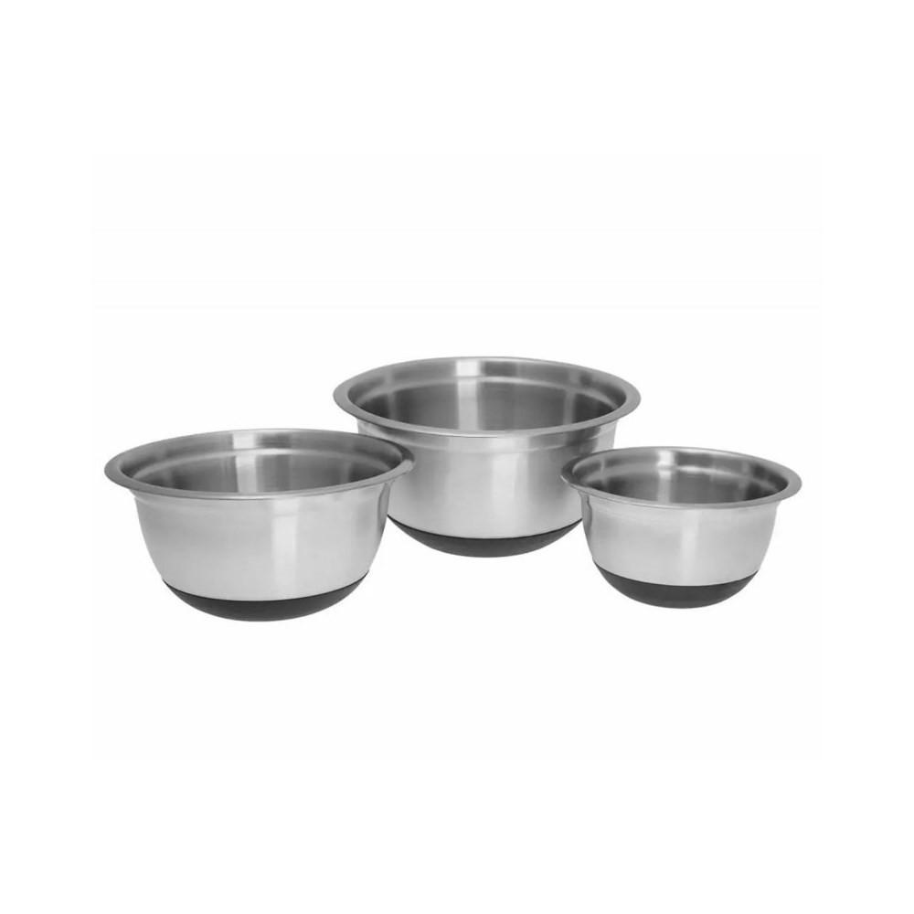 KÜCHENSCHÜSSEL Silber 27/27/13.5 cm KB7388 - Silberfarben, Metall (27cm) - Klausberg 